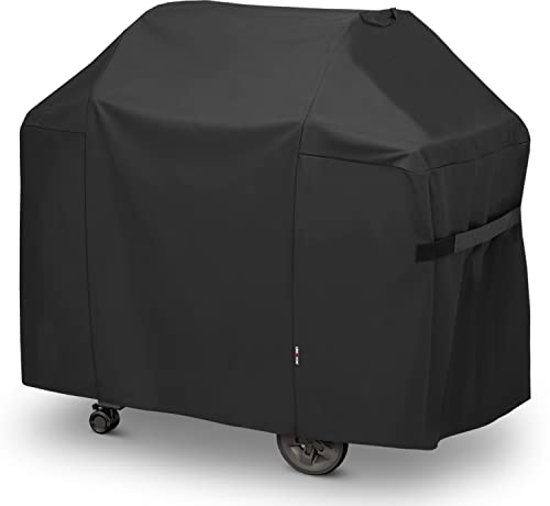 Unicook BBQ Cover, Heavy Duty Waterproof Oxford Fabric Grill Barbecue Cover Compatible for Weber Spirit 200 & 300 Series, 2 Burner Gas Grills & More, 7106 (132 x 65.5 x 108 cm)