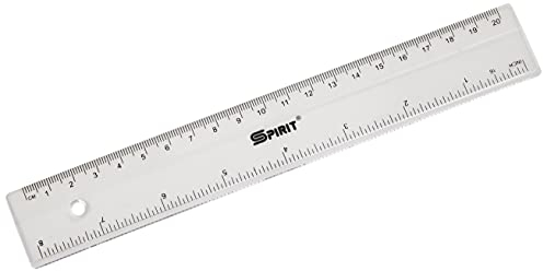 SPIRIT TTS Lineal 20cm Transparent
