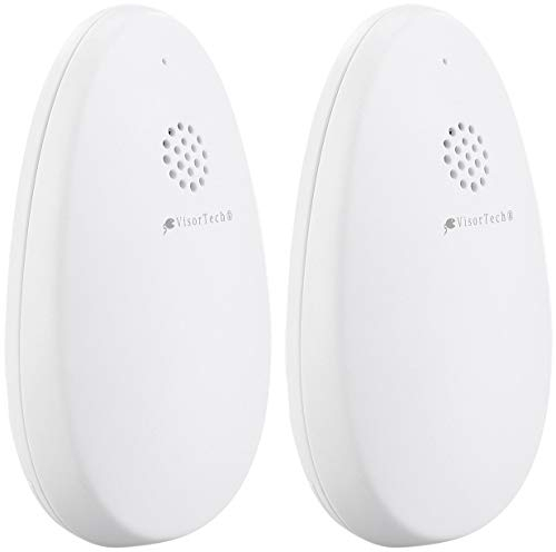 VisorTech Zubehör zu Home Alarmanlage: 2er-Set Funk-Glasbruchmelder für Anlage XMD-4200/4400.pro/5400.WiFi (12 Volt Alarmanlagen, GSM-Alarm-Systeme, 12V)