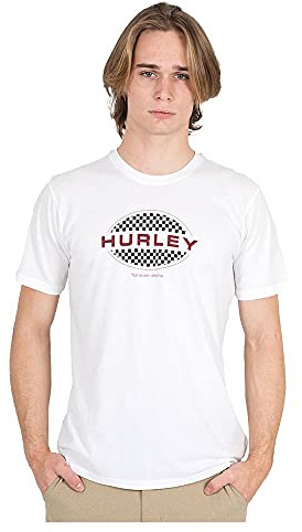 Hurley M Evd Wsh Oval Checkers SS