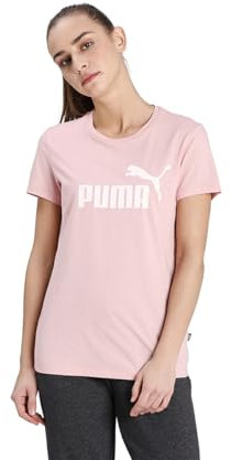 PUMA T-Shirt Essentials Logo Femme Bridal Rose XS