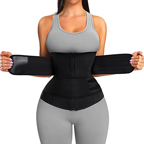 SCARBORO Allenamento Vita Allenamento Corsetto per Le Donne Neoprene Sauna Sudore Vita Trimmer Cincher Dimagrante Body Shaper Cintura Cintura Cintura - - X-Large