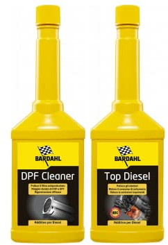 Bardahl - Pack 2X, Additivo per Gasolio Dpf Cleaner + Top Diesel, Pulisce FAP e Iniettori di Auto Diesel, Allunga la Vita del Dpf, Riduce Il Consumo di Carburante e di Emissioni Inquinanti, 2 x 250ml