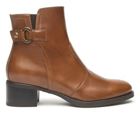 Nero Giardini I513843D stivaletti in pelle moro tacco 4 cm