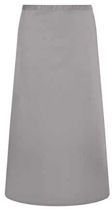 Karlowsky BBSS 1 PURE Bistroschürze BASIC, 65% Polyester/35% Baumwolle, Basaltgrau, Einheitsgröße