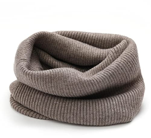 Winter Warm Cashmere Scarves Unisex Elastic Wool Knit Ring Neck Scarf Snood Female Thicken Windproof Cycling Driving Pullove