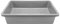 Heavy Duty Large Plastic Potting Tray Rectangle Multi Purpose Garden Greenhouse Plant Pot Tidy Work Table (Length: 64.5cm - Width: 49cm - Height: 12cm) (Grey)