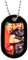 Ocadeau Dog Tag personalisiertes Foto mit farbigem Schutz - ID Tag mit Fotodruck auf Vorder- und Rückseite - Farbiger Silikonschutz