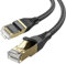 MOGOOD Cat 8 cable Ethernet, 2M plana gigabit RJ45 cable LAN de alto rendimiento, 40Gbps 20000MHz cable de red, compatible con extensores WiFI, PC/Latpot, Xbox, routers, consolas de juegos