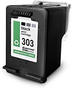 E.T. Tintenpatrone kompatibel für HP 303 Envy Inspire 7921 e ersetzt 303XL Black Schwarz