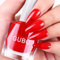 DouborQ Red Nail Polish Long-lasting Nail Art Varnish (01)