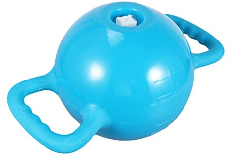 HONMEET Yoga Kettlebell aus Pvc mit Doppeltem Griff und Flachem Bodenmuster Lila Tragbar und Bodenschonend für Pilates und Bürofitness Geeignet