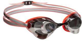 Mad Wave Turbo Racer II Verspiegelte Schutzbrille, Orange