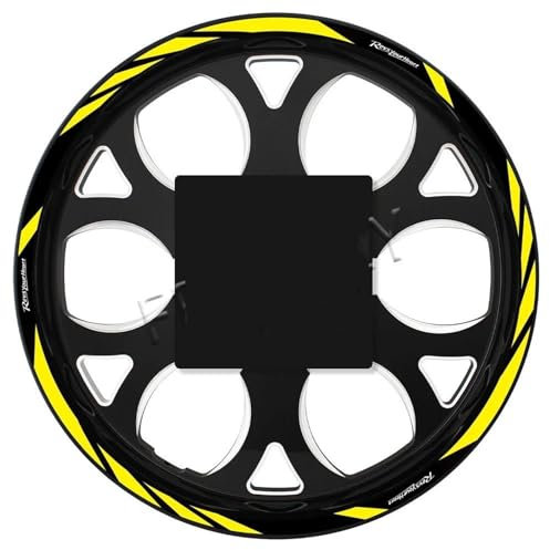 FGRggds Reflective Wheel Sticker Hub Decal Rim Stripe Tape Waterproof Accessories For R6 R3 FZ6 R1 MT 07 MT 09 XJ6 Yzf R125 Fz1(015)