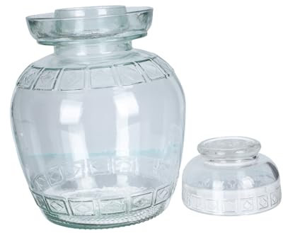 OKUMEYR Bocal De Rangement pour La Maison Bocal À Cornichons Récipients De Rangement pour Boîte