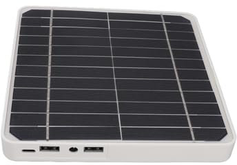 Panneau Solaire, Chargeur Solaire Portable, Panneaux Solaires à Économie D'Énergie 10W 12V pour Charger Les Voitures, Les Téléphones Portables