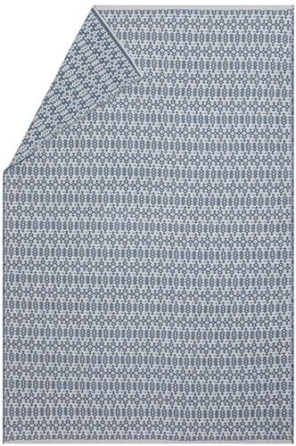 David Fussenegger Plaid Nova 'Ethno' 220 x 145 cm Filz - Blau