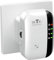 beseloa WiFi Répéteur WiFi Booster 2,4 GHz 300Mbps Extenseur sans Fil Amplificateur de Signal du Réseau Avoir AP/RP et WPS Fonction, Compatible avec Toutes Les Box Internet