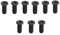 ZAHARA bottom case laptop screws for DELL Inspiron (5368 5378 5379) 2in1 bottom case laptop screws(9PCS)