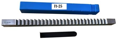 HSS F Druck-Keilnutfräser mit Unterlegscheiben, amerikanisches Druckmesser, metrische CNC-Keilnutfräswerkzeuge für Drehbank(F1-25)