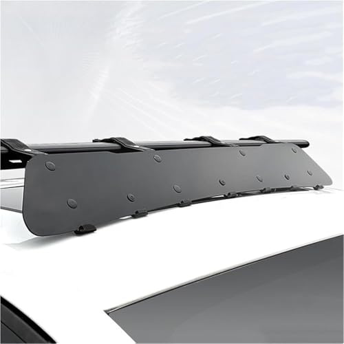 HURDCAT Moderner Dachwindabweiser, Dachgepäckträger-Windschutzscheibenabdeckung, Geräuschreduzierender Dachgepäckträger-Luftabweiser,(85CM-33.5IN)