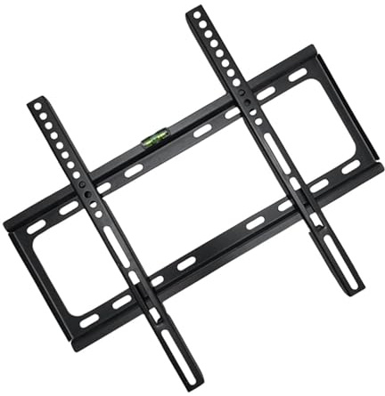 Support Mural TV 26-63 Pouces, Cadre TV Universel À Écran Plat, Support De Moniteur Réglable avec Niveau for Moniteur LCD LED