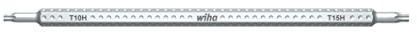 Wiha Schraubendreher mit Wechselklinge SYSTEM 6 TORX® Tamper Resistant (mit Bohrung) (27634) T30H - T40H x 150 mm, variable Klingenlänge, schnelles Umstecken, Teleskop, ergonomischer Griff, ausziehbar