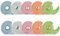 Q-Connect KF27009 - Nastro adesivo, 19 mm x 33 m, con dispenser, confezione da 10