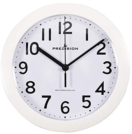 Precision PREC0062 Case Wall Clock, White