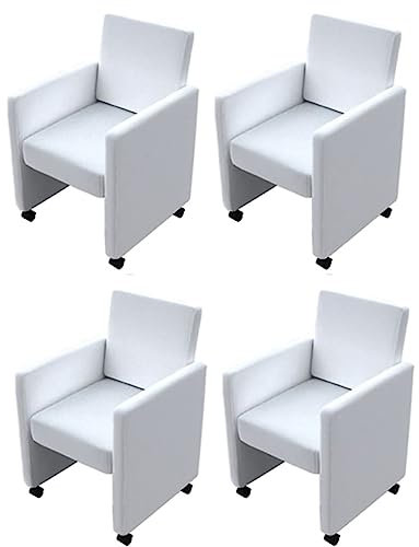 vidaXL 4 Cocktailsessel Sessel Stuhlgruppe Sitzgruppe Esszimmerstühle Stühle Stuhl