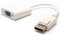 DisplayPort Mâle Fiche vers 15 Broches SVGA/VGA Femelle Moniteur Cordon Adaptateur