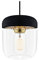 VITA Acorn Lampenschirm schwarz + Messing poliert 14 x 14 x 16 cm Lampe