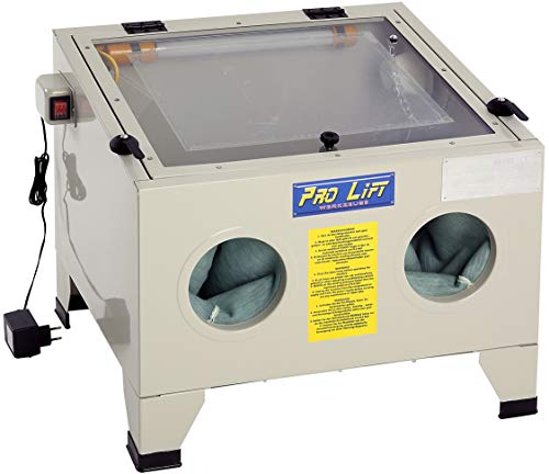 Pro-Lift-Werkzeuge Sableuse 90 l Cabine de sablage 90 litres Accessoires Sable Blaster Industrie Modèle de table