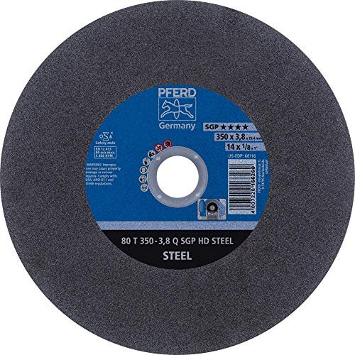 10 x PFERD Trennscheibe HEAVY DUTY 80 T 350-3,8 Q SGP HD STEEL/25,4| Art.: 66323525