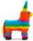 Party Factory Pinata Bunter Esel 41 x 14 x 55 cm Partyspiele Kinder Geburtstag Deko Dekoration Geburtstagsdeko