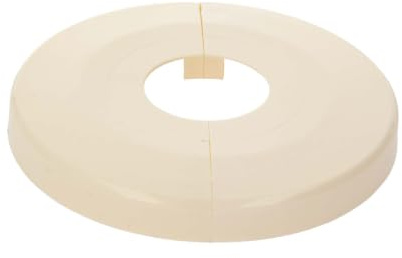 tecuro Scharnierrosette Ø 27 mm x Ø 85 mm x 8 mm - Kunststoff ABS weiß