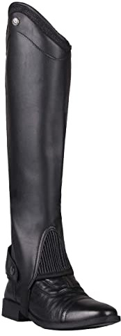 QHP Chaps Minichaps Shimmer Adult kurz weit schwarz (XL)