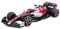 Bburago Alfa Romeo F1 Team Orlen C42 (2022): Modellauto im Maßstab 1:43, #24 Guanyu Zhou, Windowbox, rot-weiß (18-38067Z)