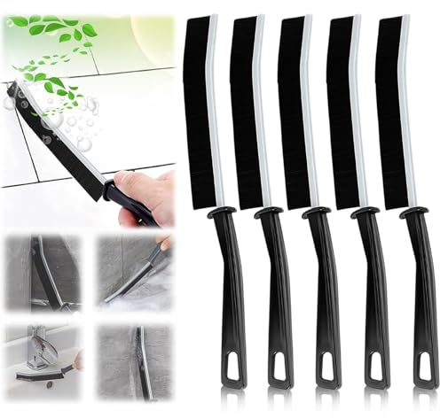 6 Stück Multifunktionale fugenbürste,Reinigungsbürste Bad,Spaltreinigungsbürste Flach,Fugen Bad,Fugenreiniger Bad,Fugenbürste Bad,für Bad,Küche,Bodenfliesen
