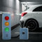 Rusopobe Garagen Autostopper Anzeige, Stoßstangenschutz für Driveaway LED Stoppschild Parkassistent für Garage mit Blinksignal