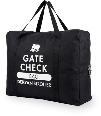 Deryan Buggy Transporttasche Kinderwagen: Kinderwagen Schutzhülle Flugzeug Universal Buggy Tasche Flugzeug, Großer Kinderwagentasche Flugzeug, Kinderwagen Zubehör, Baby Erstausstattung Neugeborene