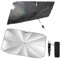 Parasol Coche Delantero, Parasol para Parabrisas de Coche, para-Sol Paraguas COC-he, para-Sol Coch-e Paraguas, para-guas Co-che, Par-asol Co-che Delantero Plegable, para Mayoría de SUV