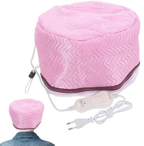 Appareil De Vapeur Pour Cheveux - Capuche Chauffante avec 2 Niveaux,Bonnet Chaleur Cheveux Portable,Pour Les Femmes Et Les Jeunes Filles Soin Des Spa Et Salon Coiffure