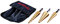 Am-Tech 3 piezas de acero de alta velocidad Conjunto Paso Taladro, F0785
