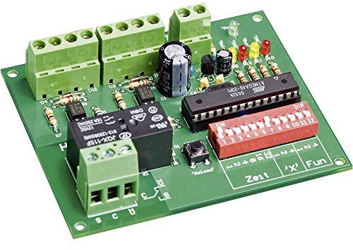 H-Tronic 190027 Zeitrelais (montierter Bausatz) 12 V/DC, 0,1 s – 63 h, 1 Stück