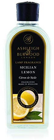 Ashleigh & Burwood | Lampenduft für Duftlampe | Sizilianische Zitrone Duft | Zitronen Raumduft | Brenndauer 5 Stunden |Geruchsneutralisierer | 250ml