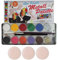 EULENSPIEGEL Schminkpalette 10 Farben 2x Glitzer 2x Pinsel Metalletui