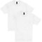 Hanes Men's Heavyweight Pocket T-Shirt, Beefy-T Full-Cut Cotton Pocket Tee for Men, Crewneck T-Shirt for Men, 1 or 2 Pack, White - 2 Pack, Large