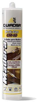 Quiadsa 52502326 Sigillante Elastico per Legno, 300 ml