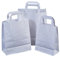The Paper Bag Company 18 x 23 x 9 cm Paper Carrier Bags with Flat Handles, Pack of 25, White